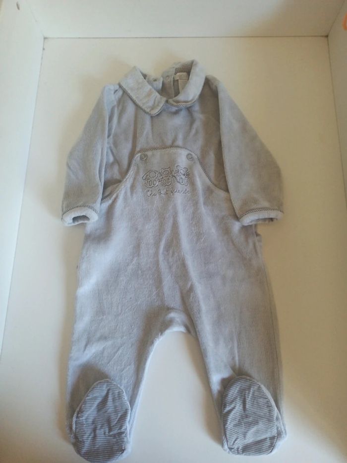 Pyjama velours 6 mois
