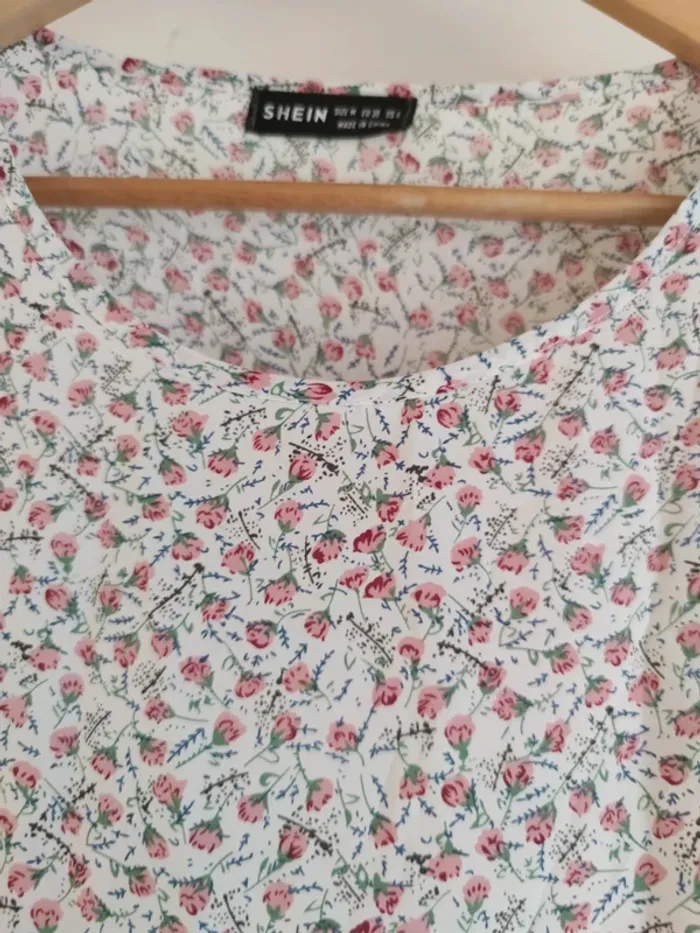 Blouse Shein (blanc), M / 38 / 10 - photo numéro 2