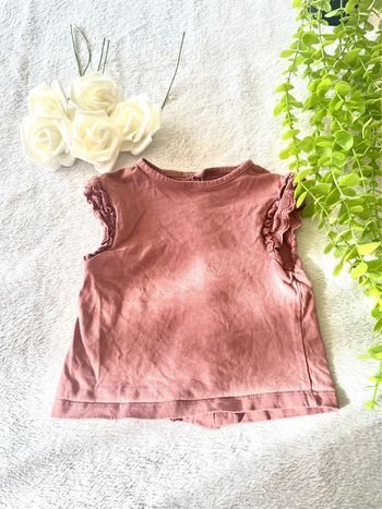 Très beau tee shirt à courte manche bébé fille