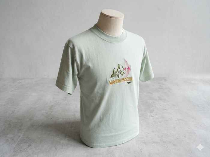 T shirt kaki clair 12 ans PERU LOGGIS neuf - photo numéro 1