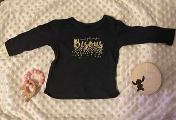 T-shirt manches longues bébé fille