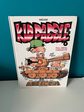 Bande dessinée kid paddle tome 4 full métal casquette