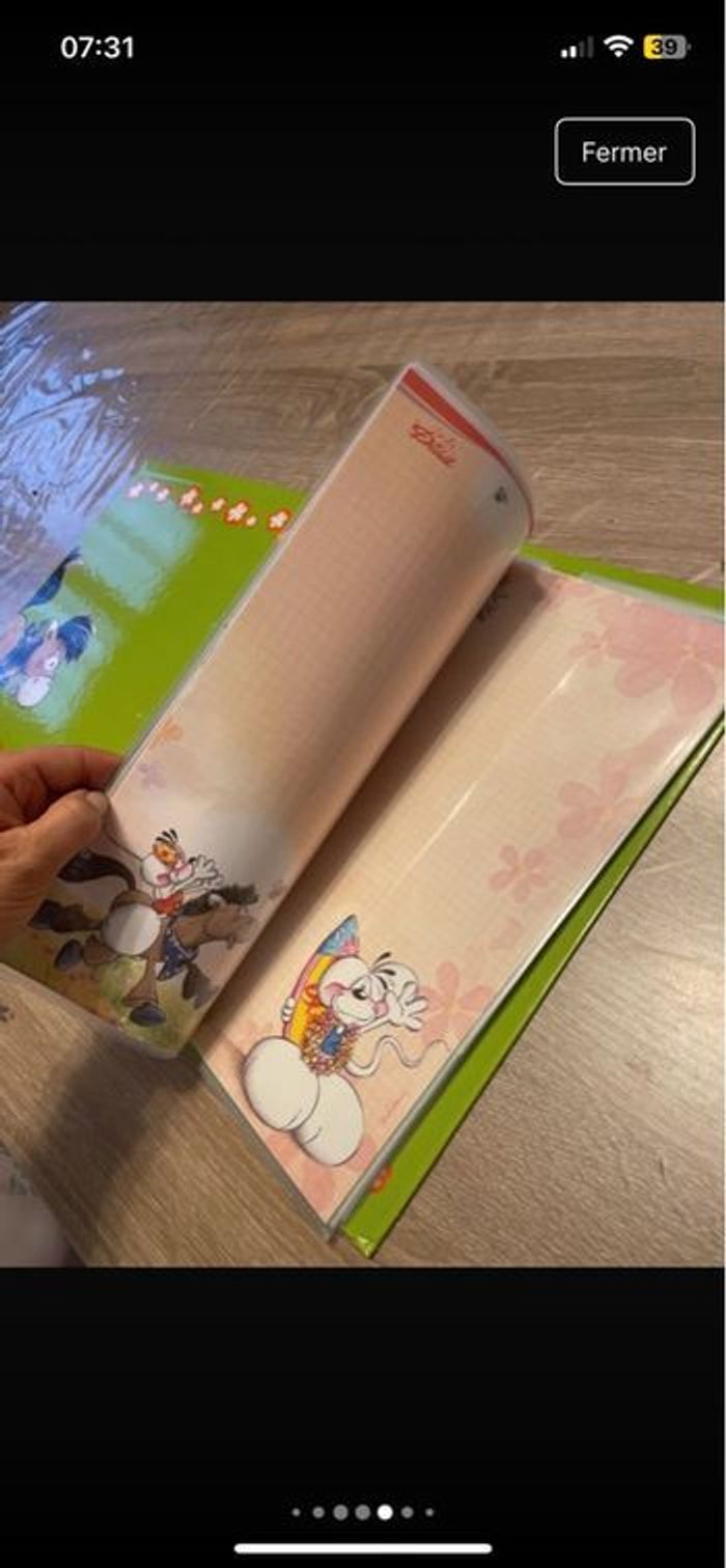 Classeur et feuilles diddl - photo numéro 5