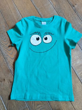 T-shirt vert Palomino C&A taille 110/5 ans