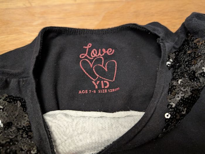 T-shirt fille 8 ans YD - photo numéro 7