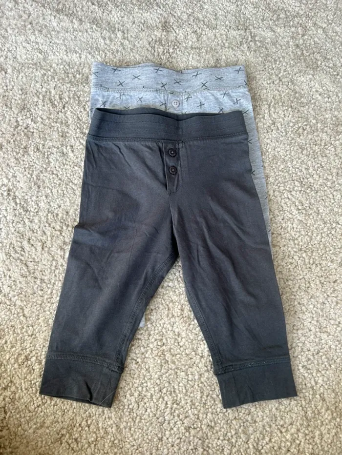 Demie saison : lot 2 pantalons / leggings mixtes - 12 mois - la redoute