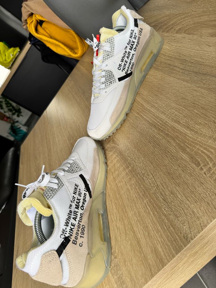 Air Max 90 Off White blanche - photo numéro 2