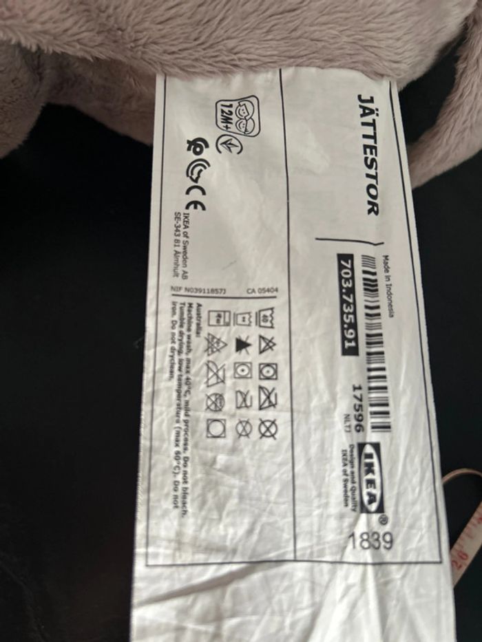 Peluche éléphant - photo numéro 7