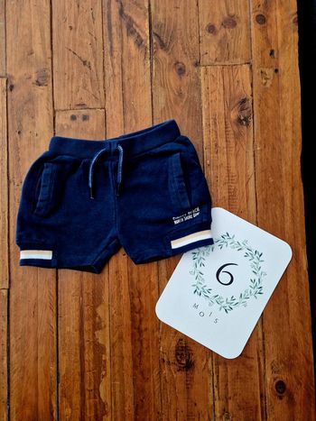 Short bébé 6 mois