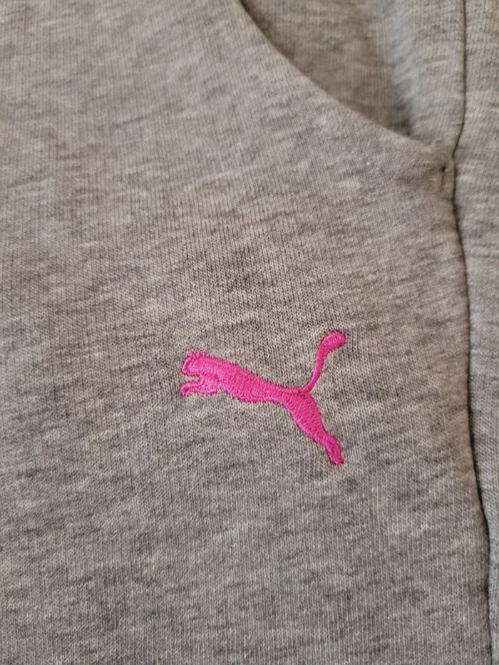 Jogging tenue de sport legging gris rose Puma taille S 36 - photo numéro 2