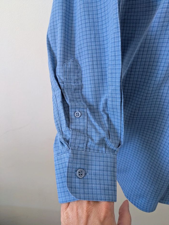 Chemise à carreaux en coton - Balenciaga - taille L (15/38) - photo numéro 3