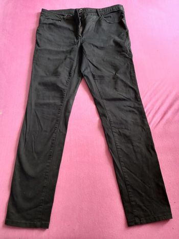 Pantalon jeans noir femme T; 44  H&M