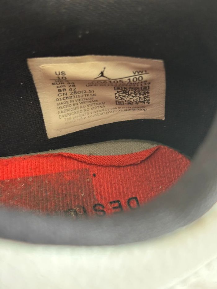 Jordan Max 200 Blanc / Challenge Rouge / Noir - Taille 44 - photo numéro 10