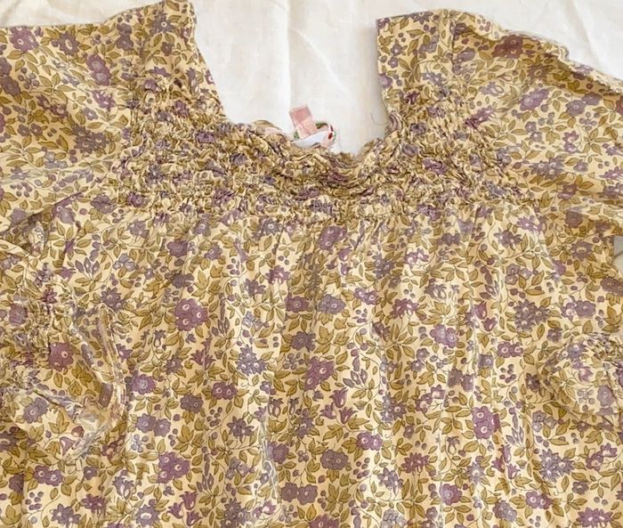 blouse manches longues  liberty Bonpoint 8 ans - photo numéro 2