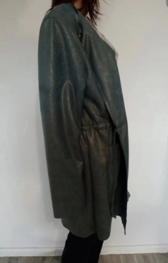 Superbe veste en suédine TG2 italienne - photo numéro 6