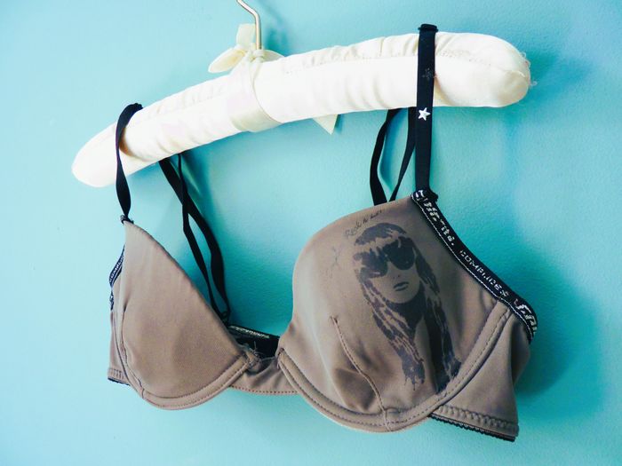 Lingerie Complices soutien gorge Femme 85B gris noir TBE bretelles reglables