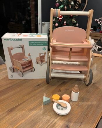 Chariot de marche poussette vertbaudet