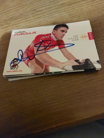 Coureurs cyclismes Samuel dumoulin 