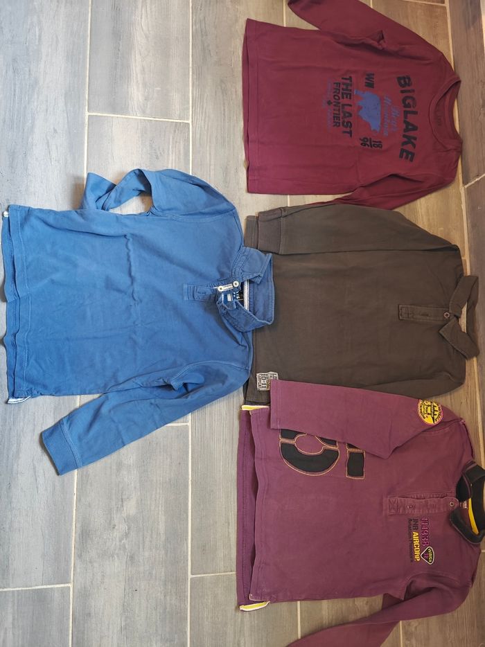 Lot 8 t-shirts ML taille 8 - photo numéro 2