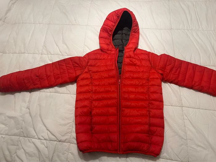 veste doudoune rouge - photo numéro 2