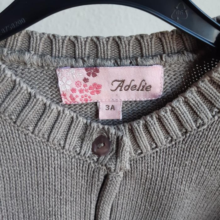 Gilet broderies fleurs - photo numéro 2