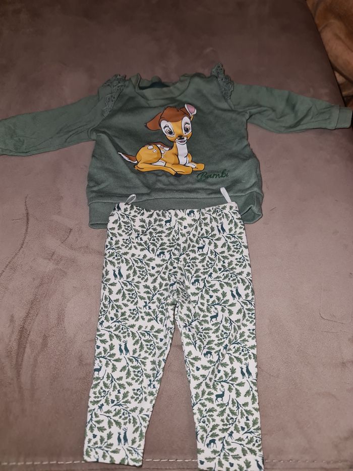 Ensemble bambi C&A 3mois neuf