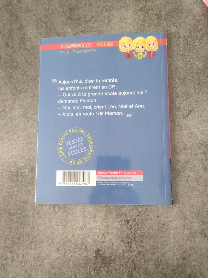 Je suis en CP c'est la rentrée - photo numéro 2