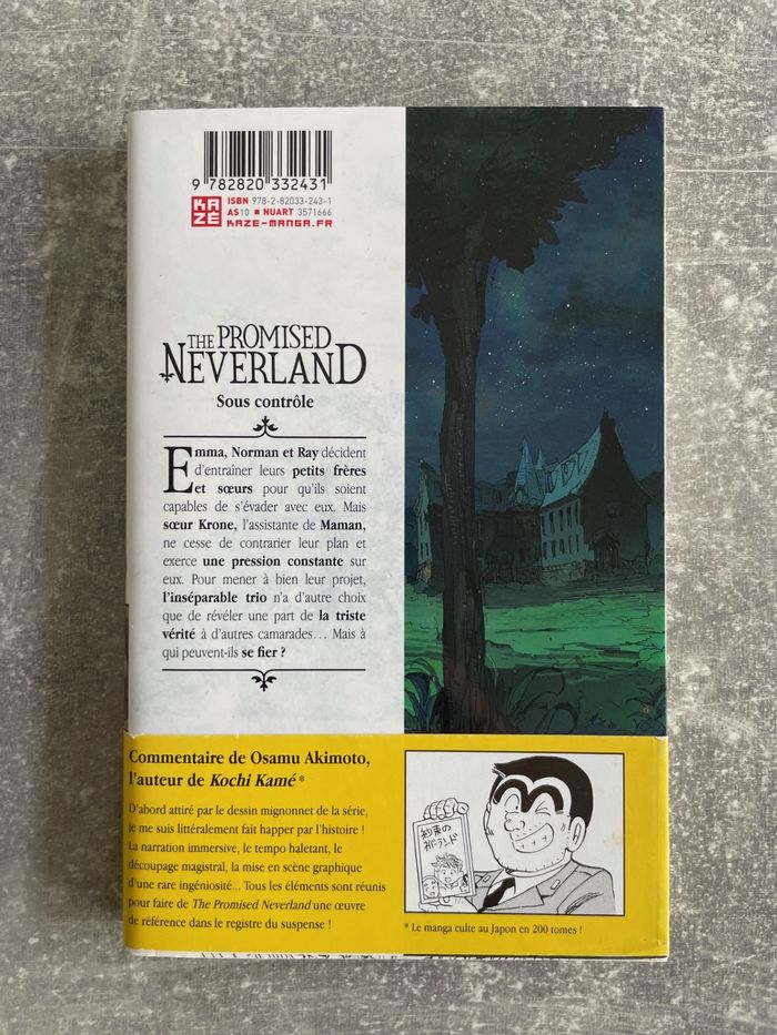 Manga The promised neverland tome 2 en version française. - photo numéro 2