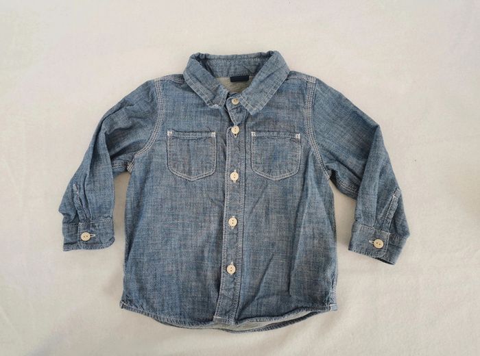 Chemise 👣 baby Gap, chaude, 18-24mois - photo numéro 2