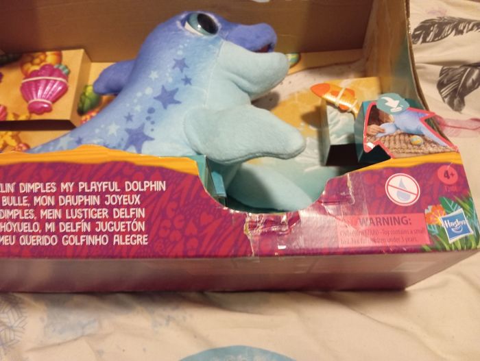 Peluche dauphin furreal - photo numéro 7