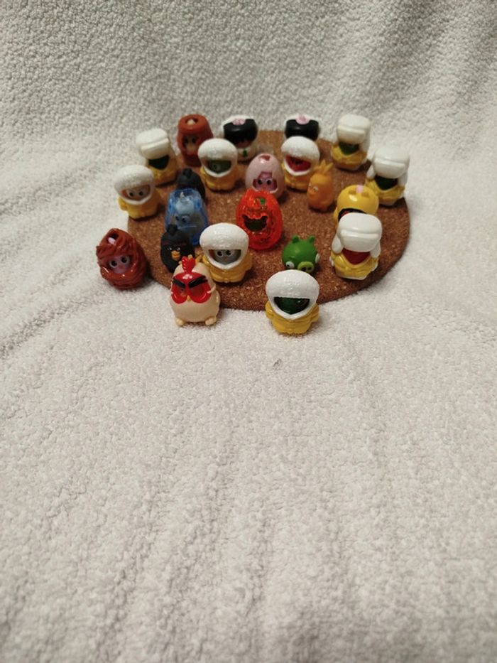 Lot de figurines Angry Birds