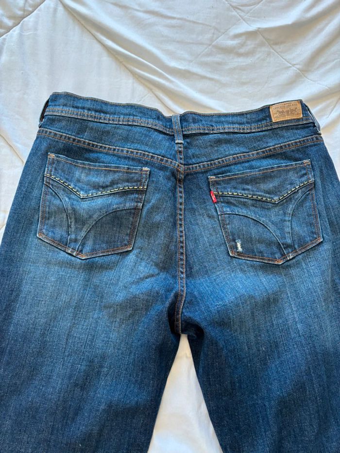 Jean Levi’s 505 straight leg droit bleu foncé vintage y2k 00s taille 44/46 2XL/3XL - photo numéro 15