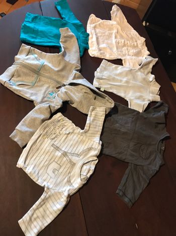 Lot haut bébé garçon