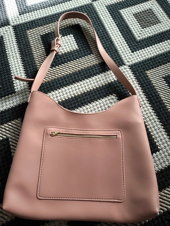 Sac rose poudré balsamik neuf - photo numéro 3