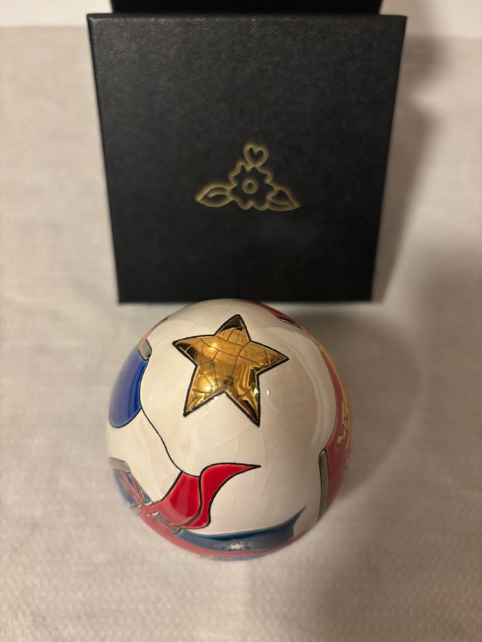 Émaux de Longwy D-Day œuf taille 2 NEUF - photo numéro 2