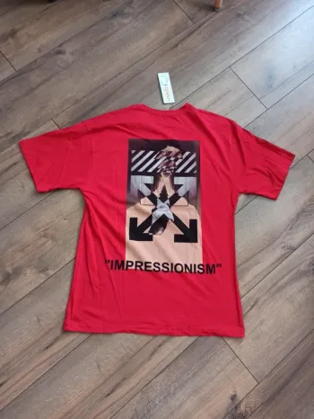 Tee shirt rouge homme L