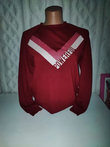 Sweat neuf follow me taille S