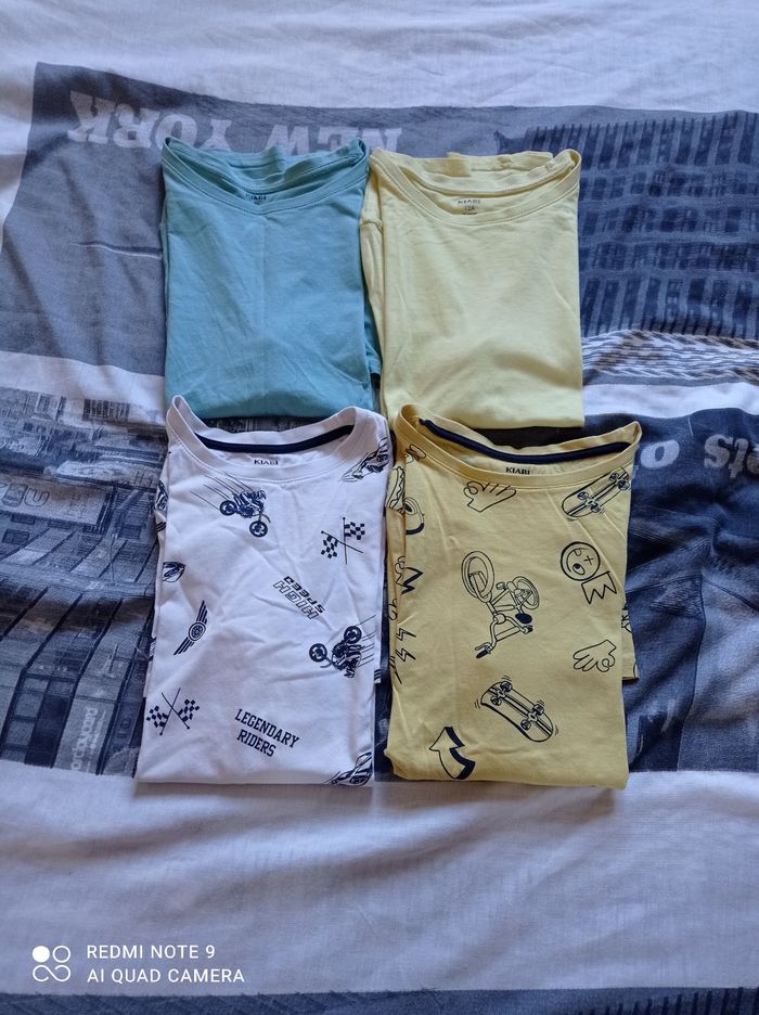 Lot de.4 tee shirt