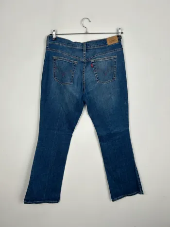Jean Levi's Femme Bleu Marine W30 L32 | 515 Bootcut | Taille FR40 | Très Bon État LF055