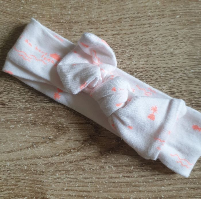 🩷 Bandeau motifs mer 0/3 mois Kiabi #emyfleury_accessoirescheveux - photo numéro 2