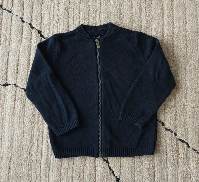 Gilet bleu Kiabi 3ans
