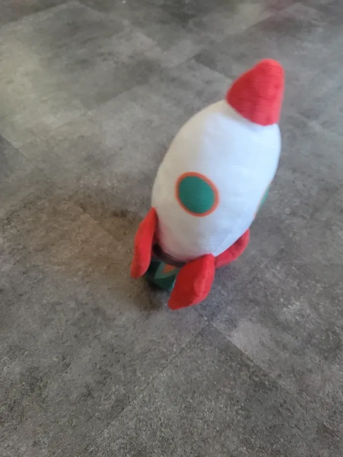 Peluche fusée zeeman - photo numéro 2