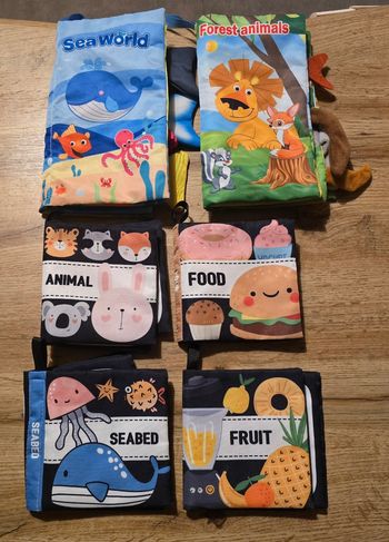 Lot Livres sensoriel bébé