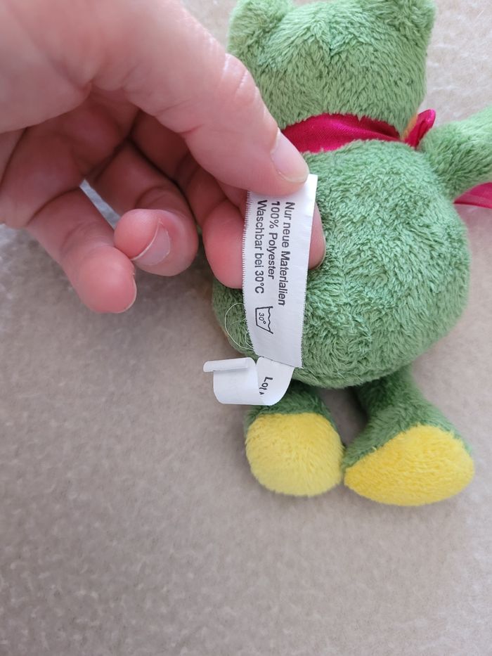 Peluche grenouille - photo numéro 4