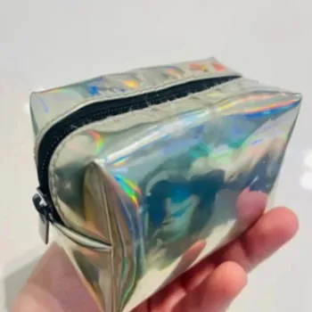 Sublime petite pochette holographique argenté h€m Très bon état • H&M