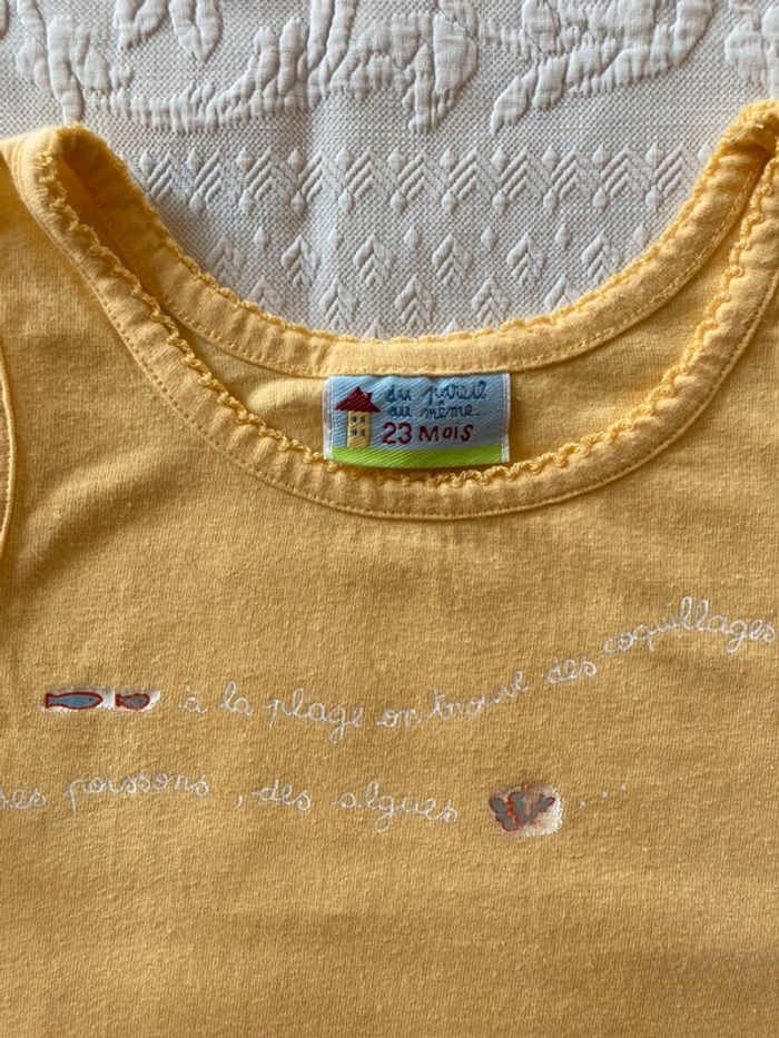 TEE shirt DPAM 24 mois 2 ans - photo numéro 2