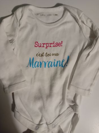 Body original Gémo 6 mois