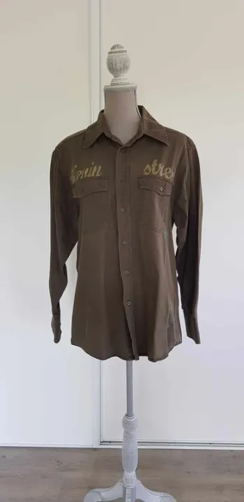 Chemise manches longue militaire