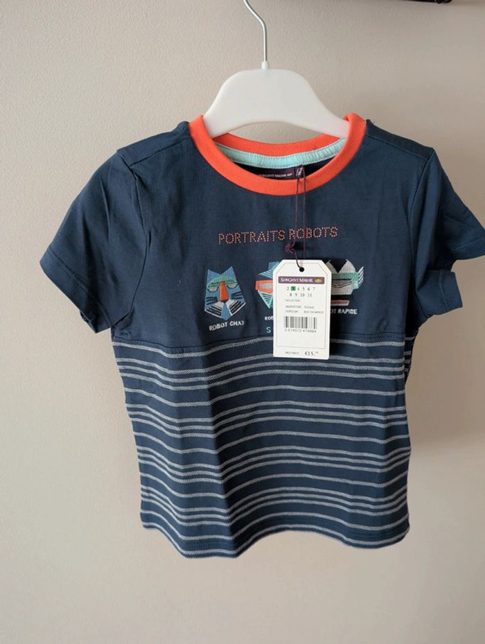 T shirt manches courtes 3 ans Sergent Major