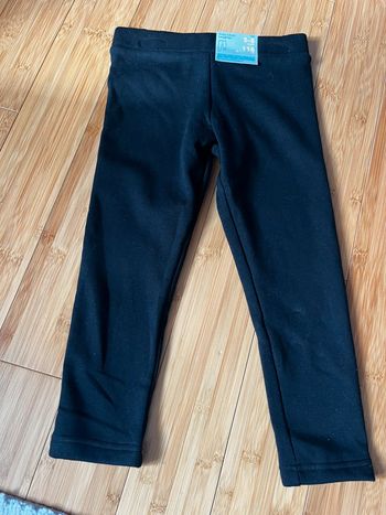 Legging polaire primark 5/6 ans neuf